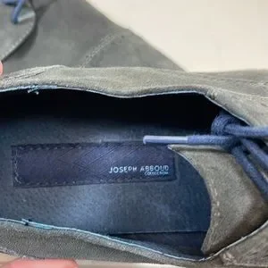EUC Joseph Abboud Gray Suede Shoes With Blue Soles Size 12 Joseph Abboud | Shoes | Euc Joseph Abboud Gray Suede Shoes  main image 3